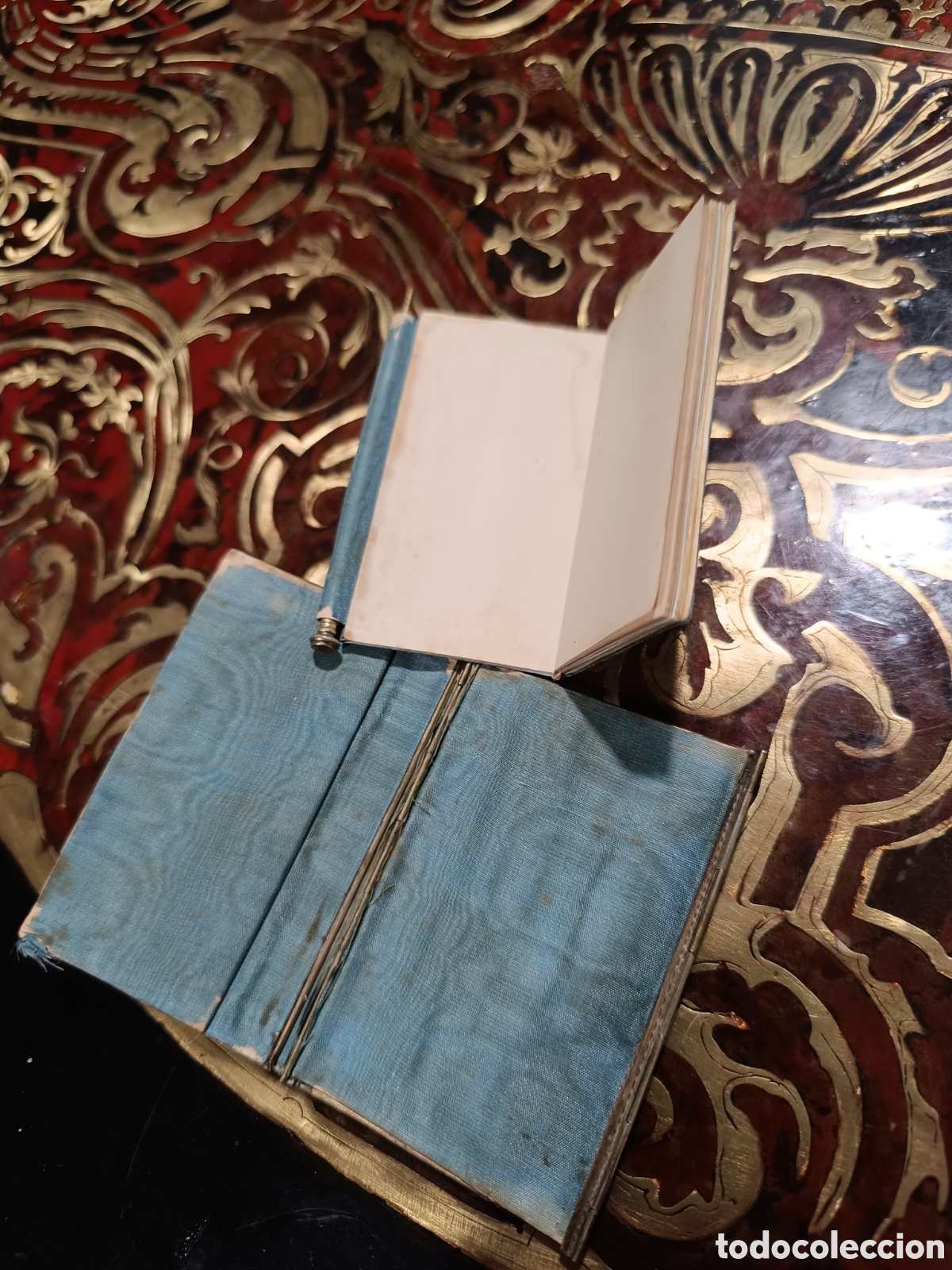 Antig&uuml;edades: Carnet de baile de plata &rdquo;RECUERDO&rdquo; - Foto 3
