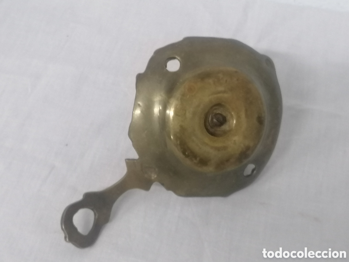 Antig&uuml;edades: Palmatoria de bronce antigua - Foto 4