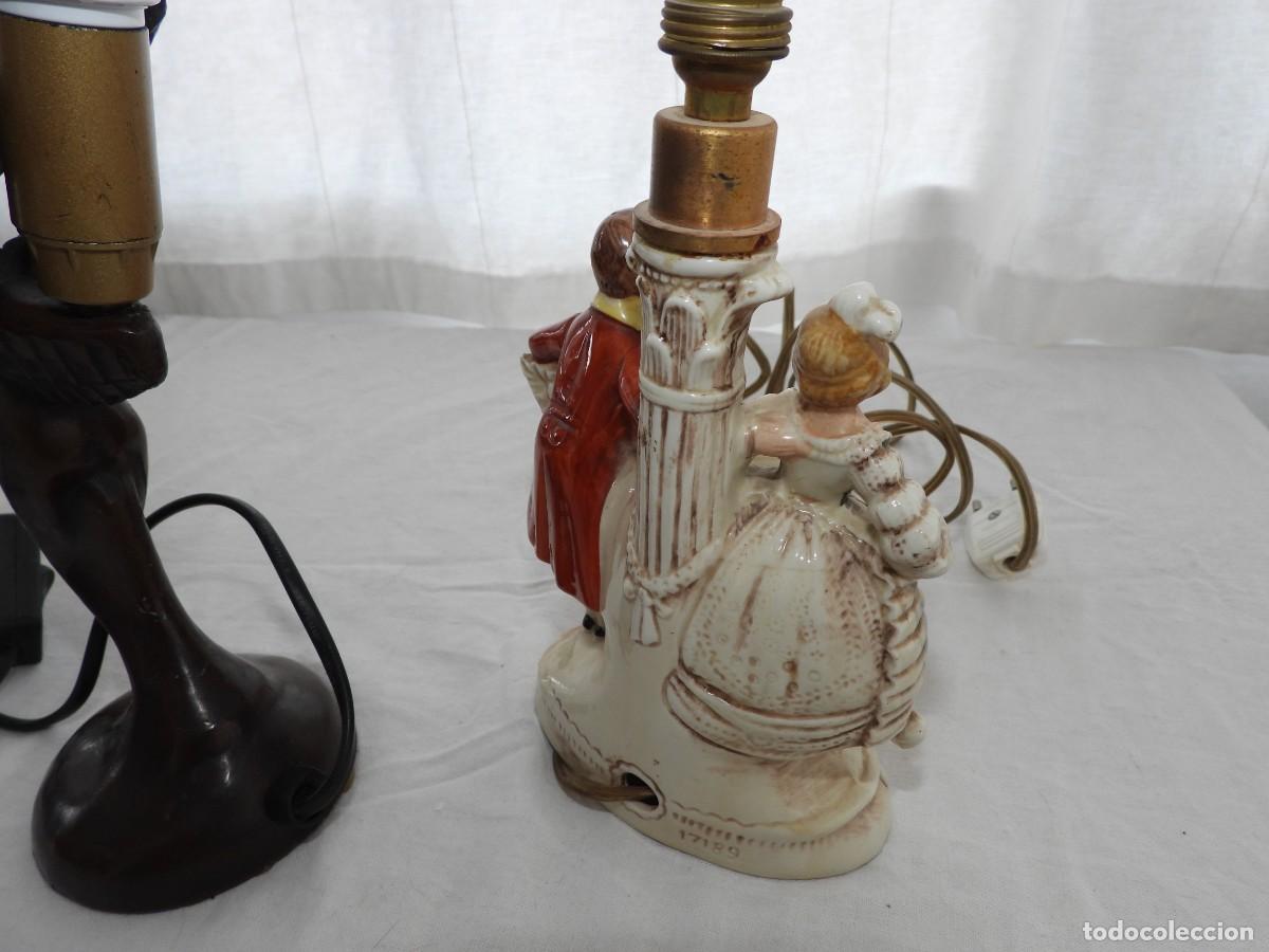 Antig&uuml;edades: par de l&aacute;mparas vintage - Foto 5