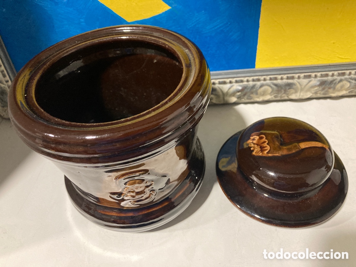 Antig&uuml;edades: Urna recipiente tabaco de pipa - Foto 6
