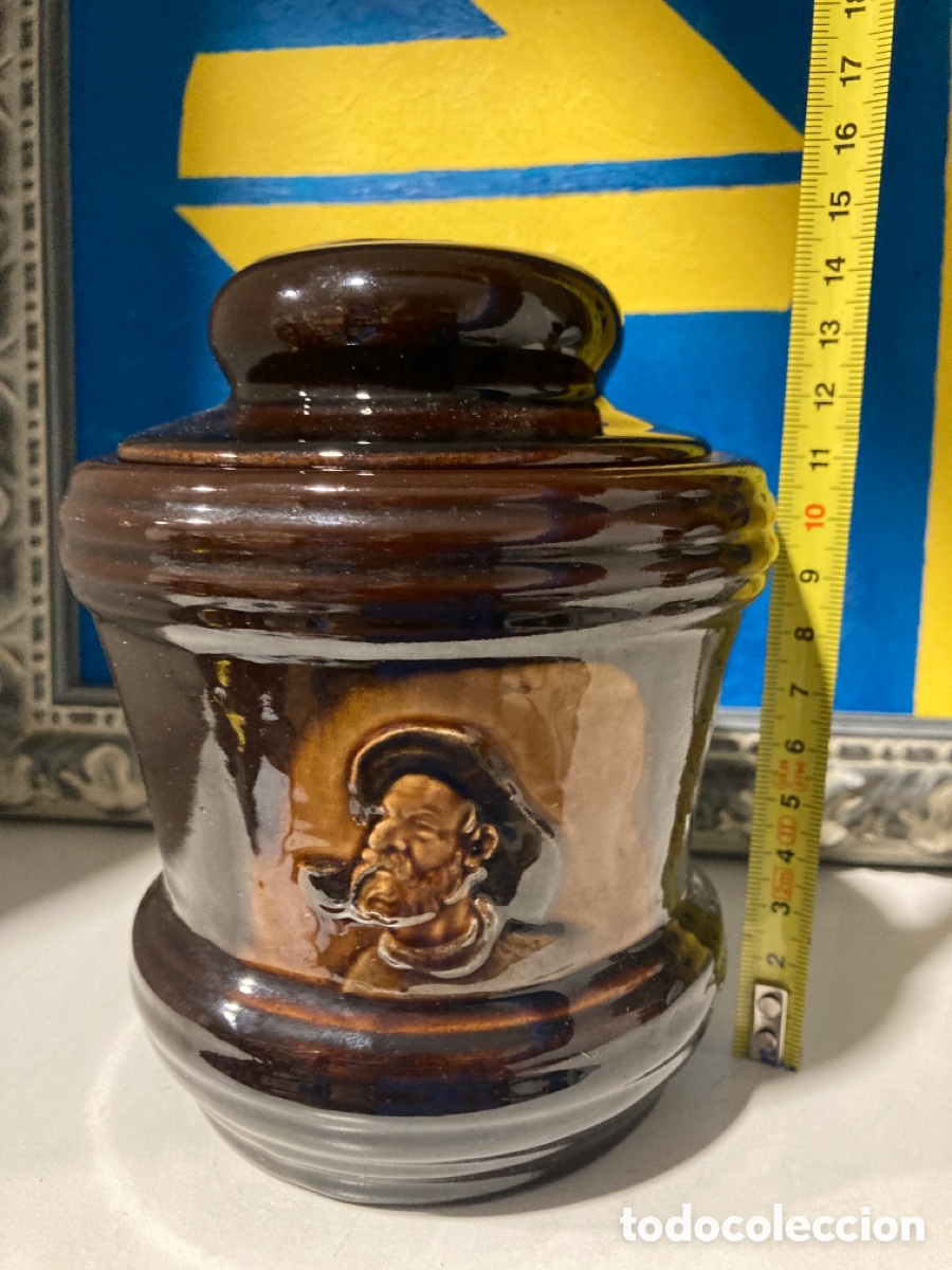 Antig&uuml;edades: Urna recipiente tabaco de pipa - Foto 8