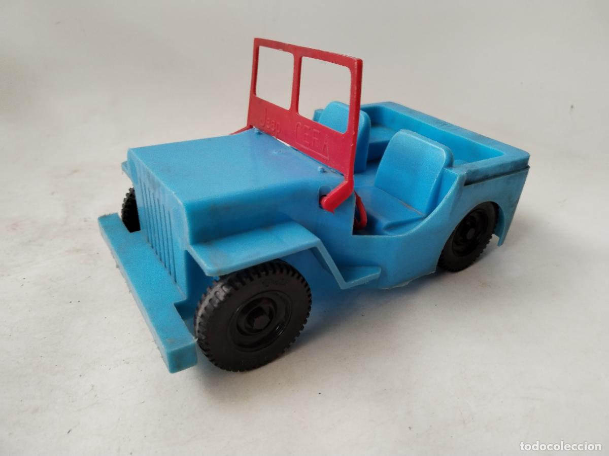 Antig&uuml;edades: ANTIGUO JEEP DE PL&Aacute;STICO DE cefa - C139 - Foto 10