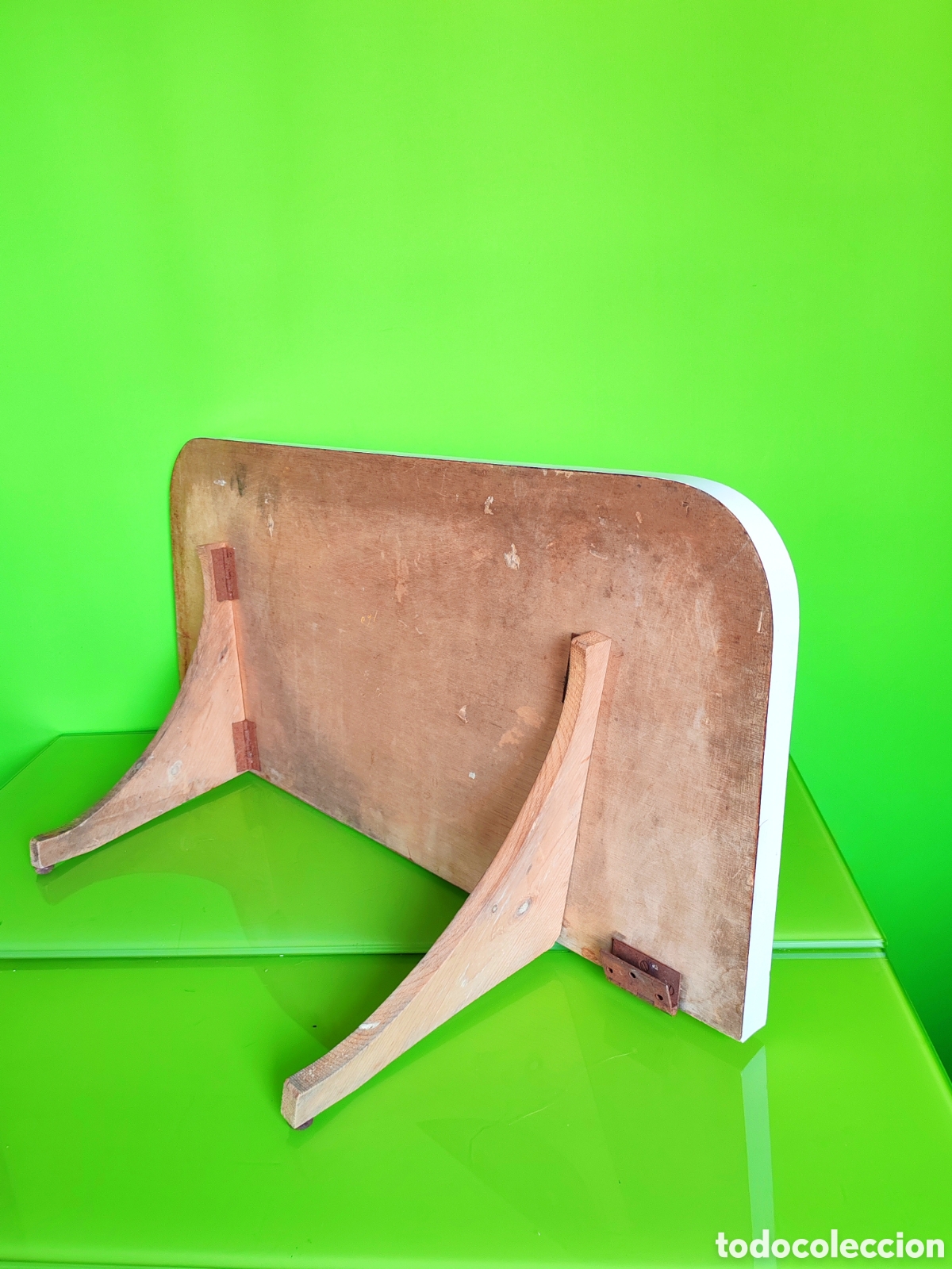 Antig&uuml;edades: Antigua repisa plegable - Foto 1