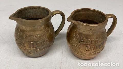 Antig&uuml;edades: Dos jarras de bronce - Foto 1