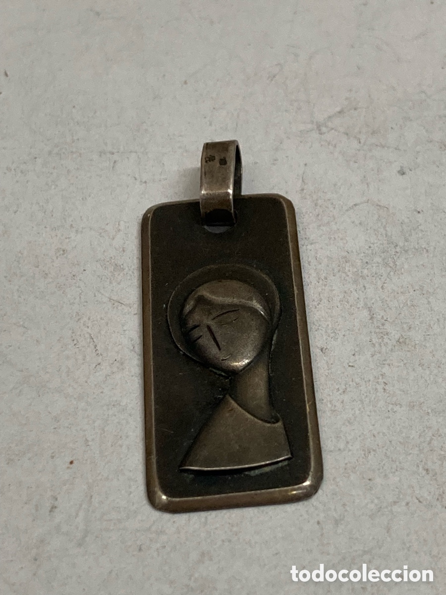 Antig&uuml;edades: Medalla de plata religiosa C307 - Foto 1