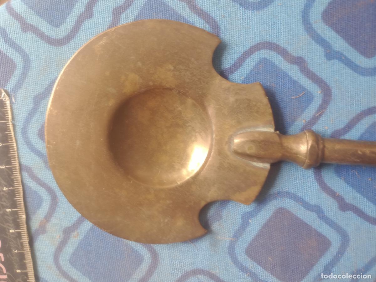 Antig&uuml;edades: BADILA BRASERO DE BRONCE - Foto 4