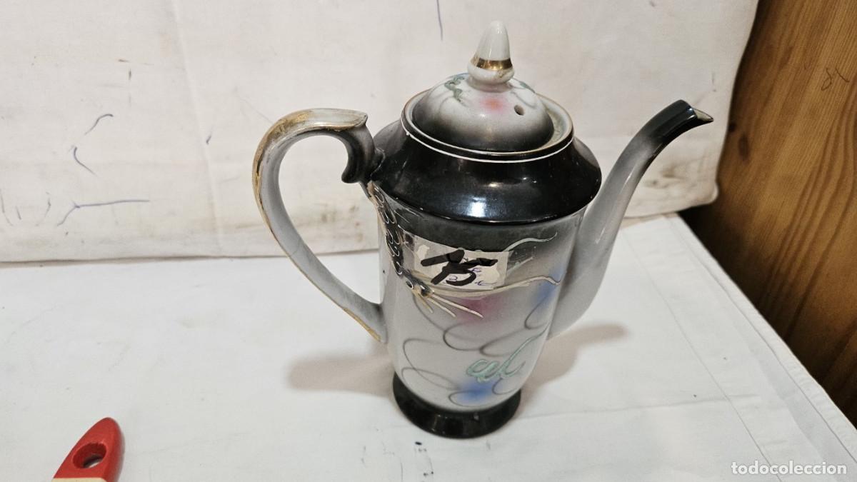 Antig&uuml;edades: tetera de porcelana oriental - Foto 2