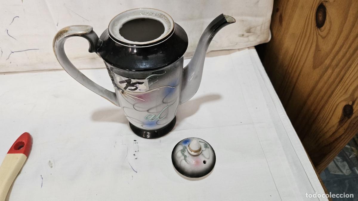 Antig&uuml;edades: tetera de porcelana oriental - Foto 3