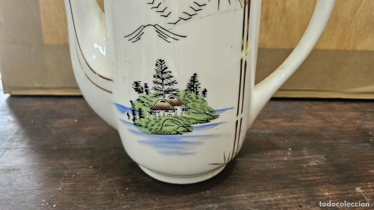 Antig&uuml;edades: tetera porcelana oriental - Foto 2