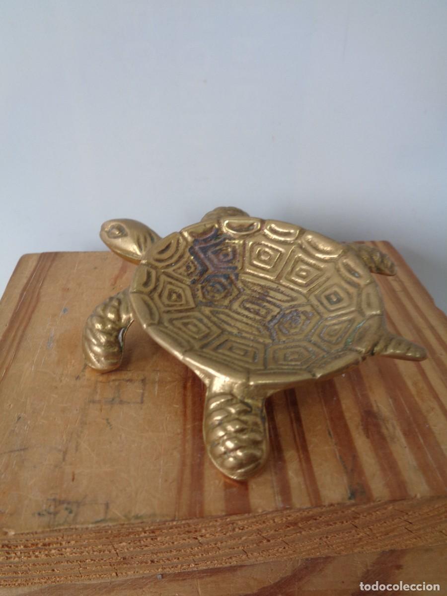 Antig&uuml;edades: &iexcl;&iexcl; TORTUGA. BRONCE. ORIGINAL. !! C-18. - Foto 2