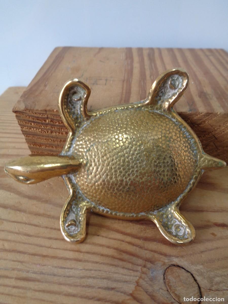 Antig&uuml;edades: &iexcl;&iexcl; TORTUGA. BRONCE. ORIGINAL. !! C-18. - Foto 6