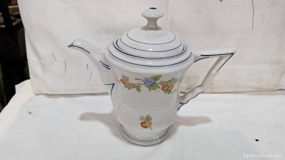 Antig&uuml;edades: tetera de ceramica antigua - Foto 3