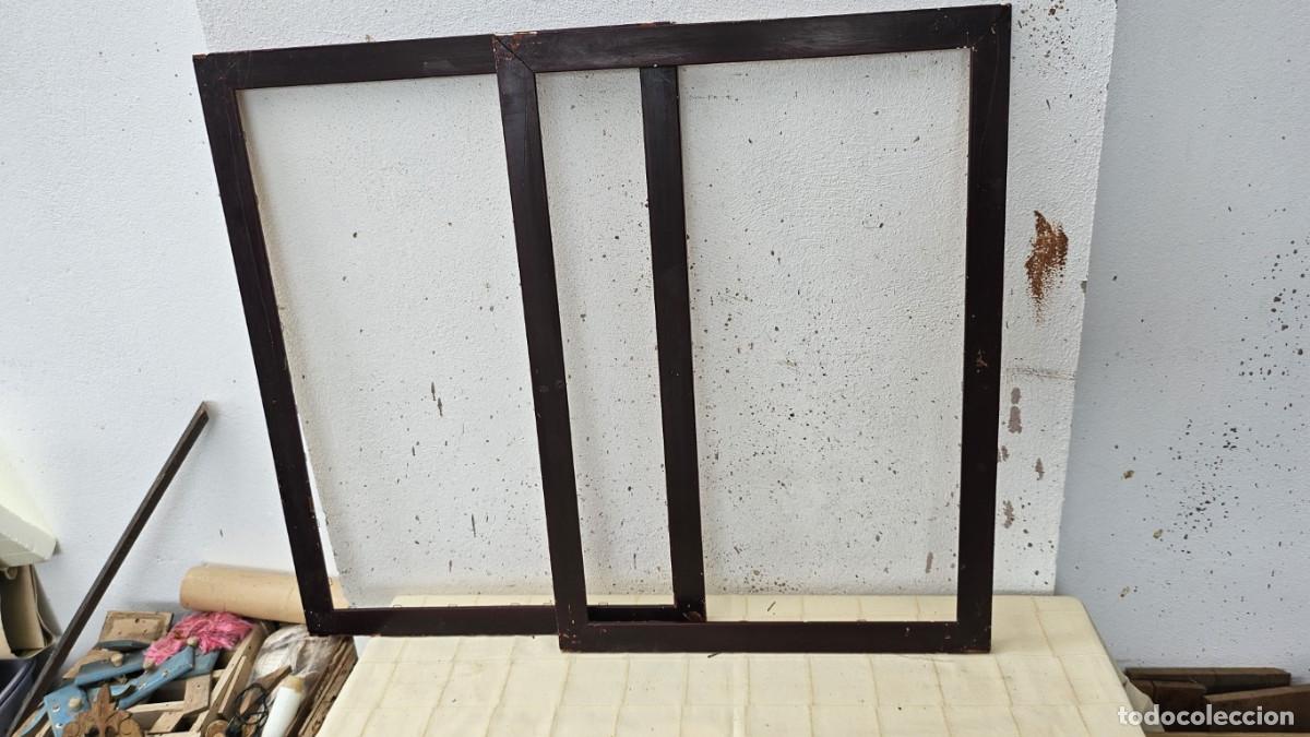 Antig&uuml;edades: 2 marcos de madera antigua - Foto 1