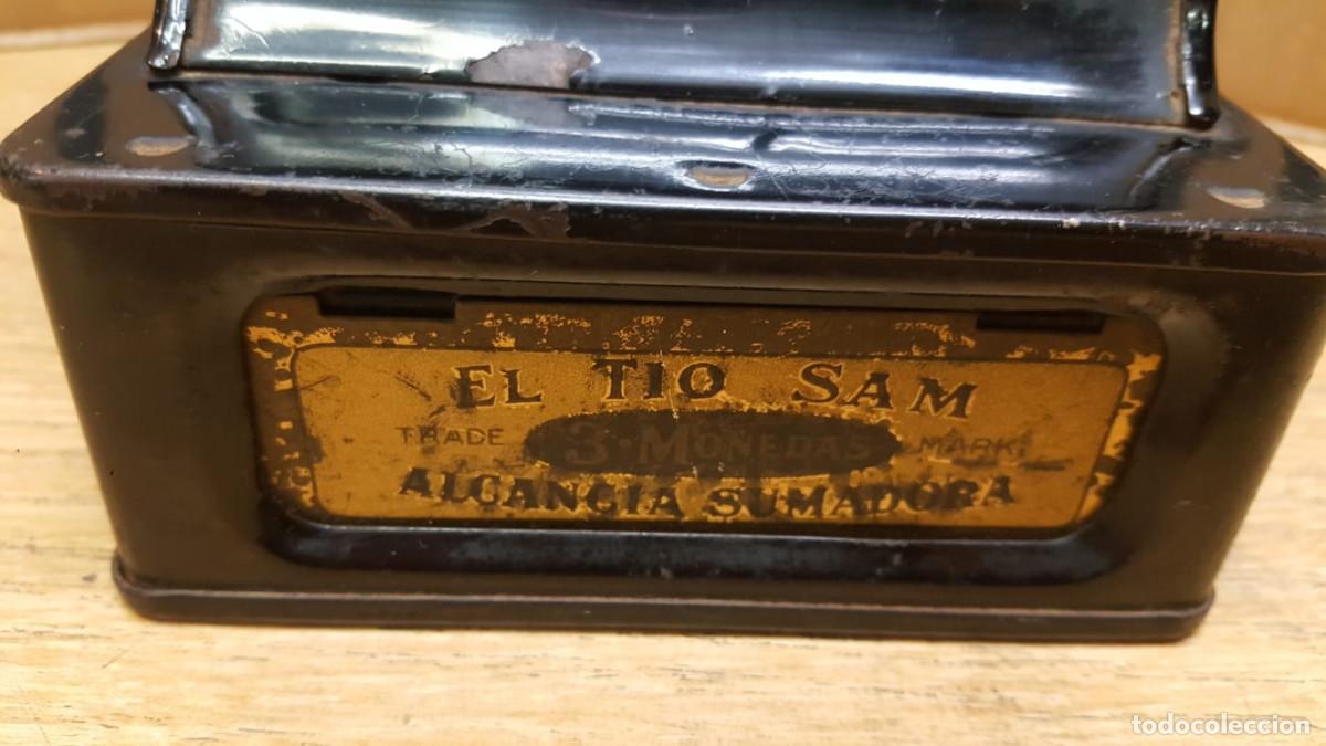 Antig&uuml;edades: ANTIGUA HUCHA DE METAL - Foto 2