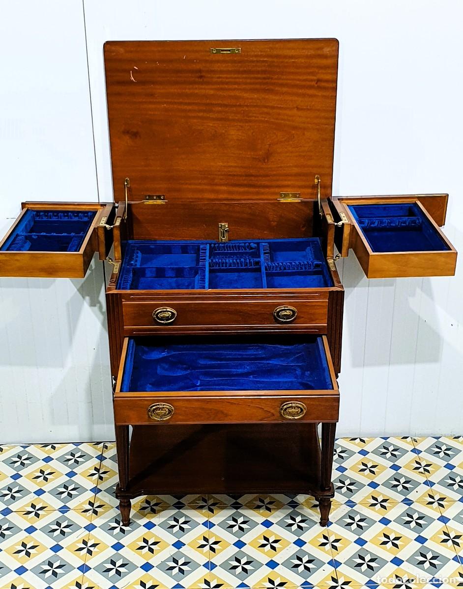 Oggetti Antichi: Mueble cubertero Estilo Luis XVI