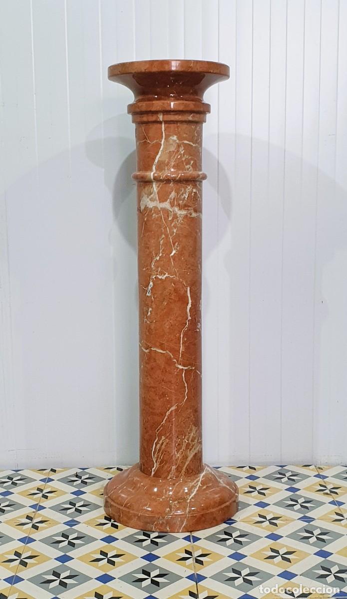 Antig&uuml;edades: COLUMNA DE MARMOL VETEADO - Foto 1