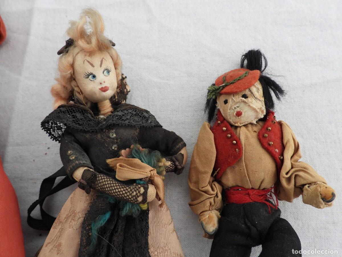 Antig&uuml;edades: Lote de 3 mu&ntilde;ecas antiguas - Foto 2