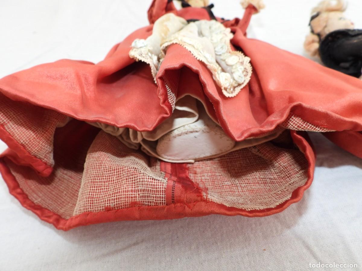 Antig&uuml;edades: Lote de 3 mu&ntilde;ecas antiguas - Foto 6