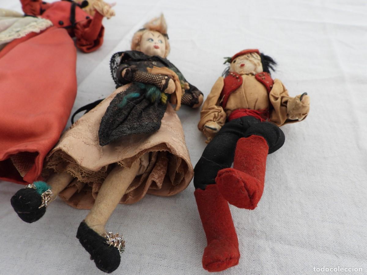 Antig&uuml;edades: Lote de 3 mu&ntilde;ecas antiguas - Foto 7