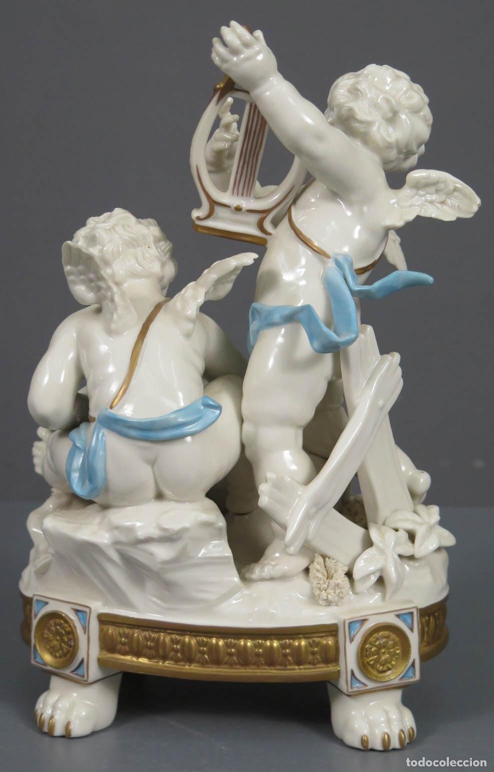 Antig&uuml;edades: ALEGORIA DE LA MUSICA. PUTTI. ALGORA. - Foto 4