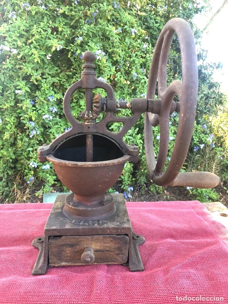 Antig&uuml;edades: Molino de caf&eacute; de tendero. - Foto 1