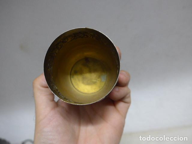 Antig&uuml;edades: Antiguo vaso modernista con marcaje en base, original - Foto 5