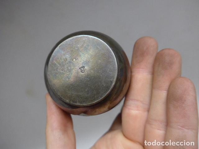Antig&uuml;edades: Antiguo vaso modernista con marcaje en base, original - Foto 6