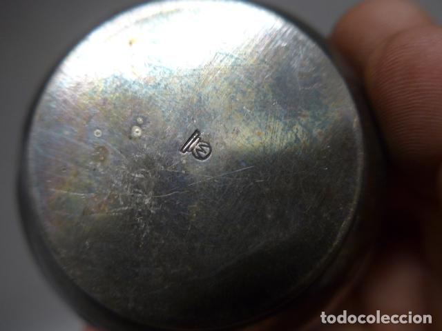 Antig&uuml;edades: Antiguo vaso modernista con marcaje en base, original - Foto 7