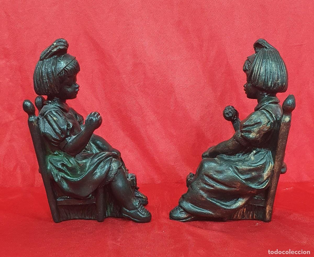 Antig&uuml;edades: Figuras de resina ni&ntilde;a - Foto 3