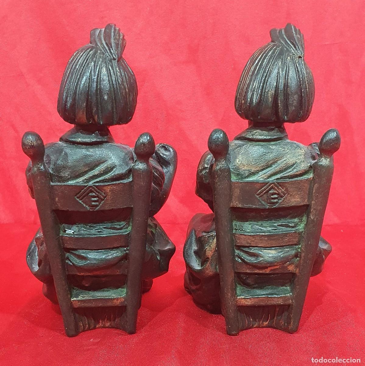Antig&uuml;edades: Figuras de resina ni&ntilde;a - Foto 5