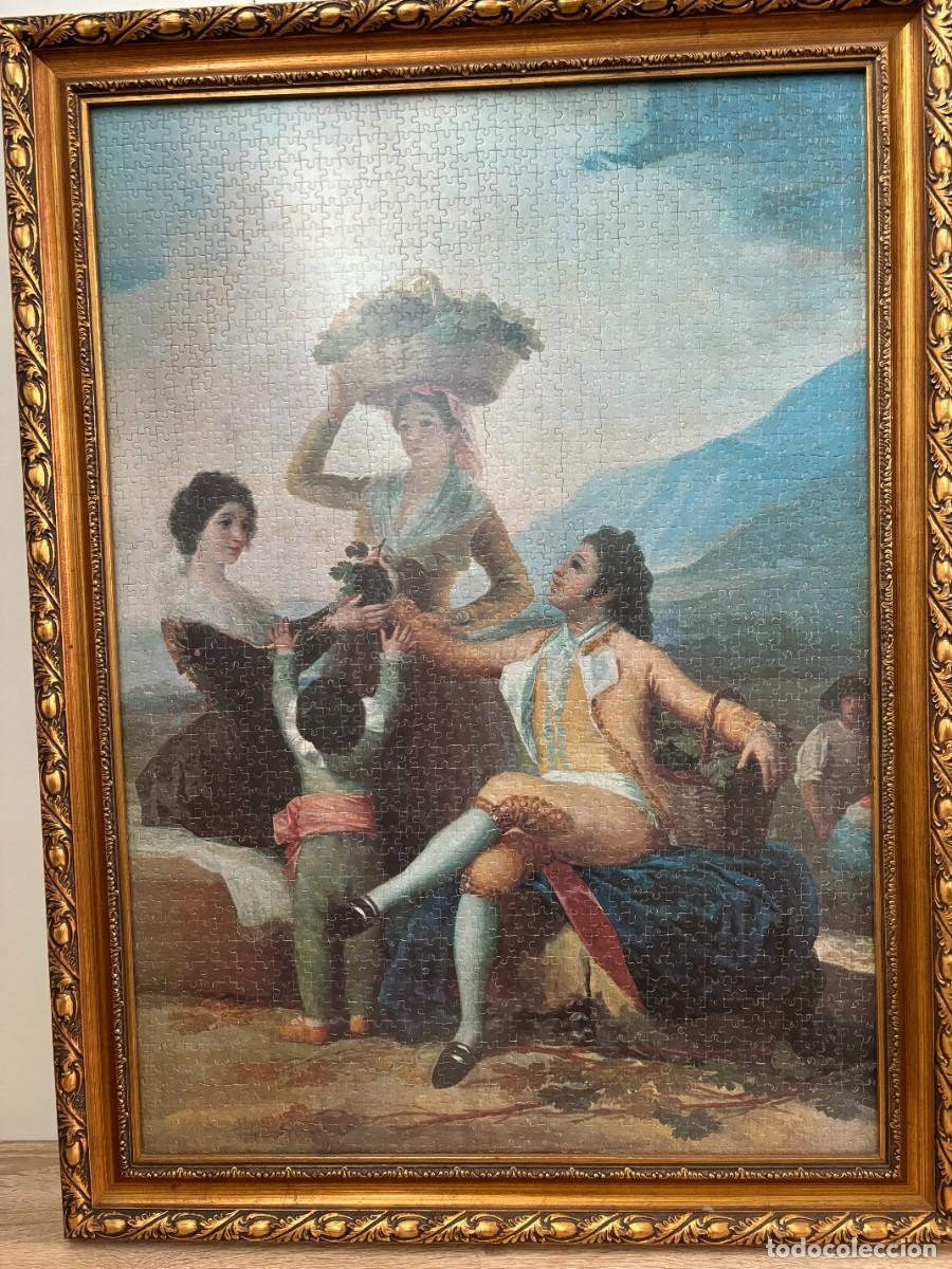 Antig&uuml;edades: PUZZLE IMAGEN VENDIMIA DE GOYA