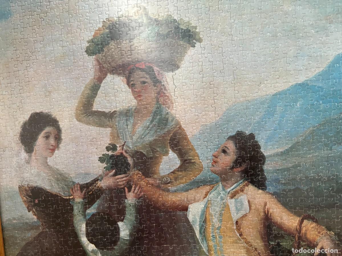 Antig&uuml;edades: .PUZZLE IMAGEN VENDIMIA DE GOYA - Foto 2