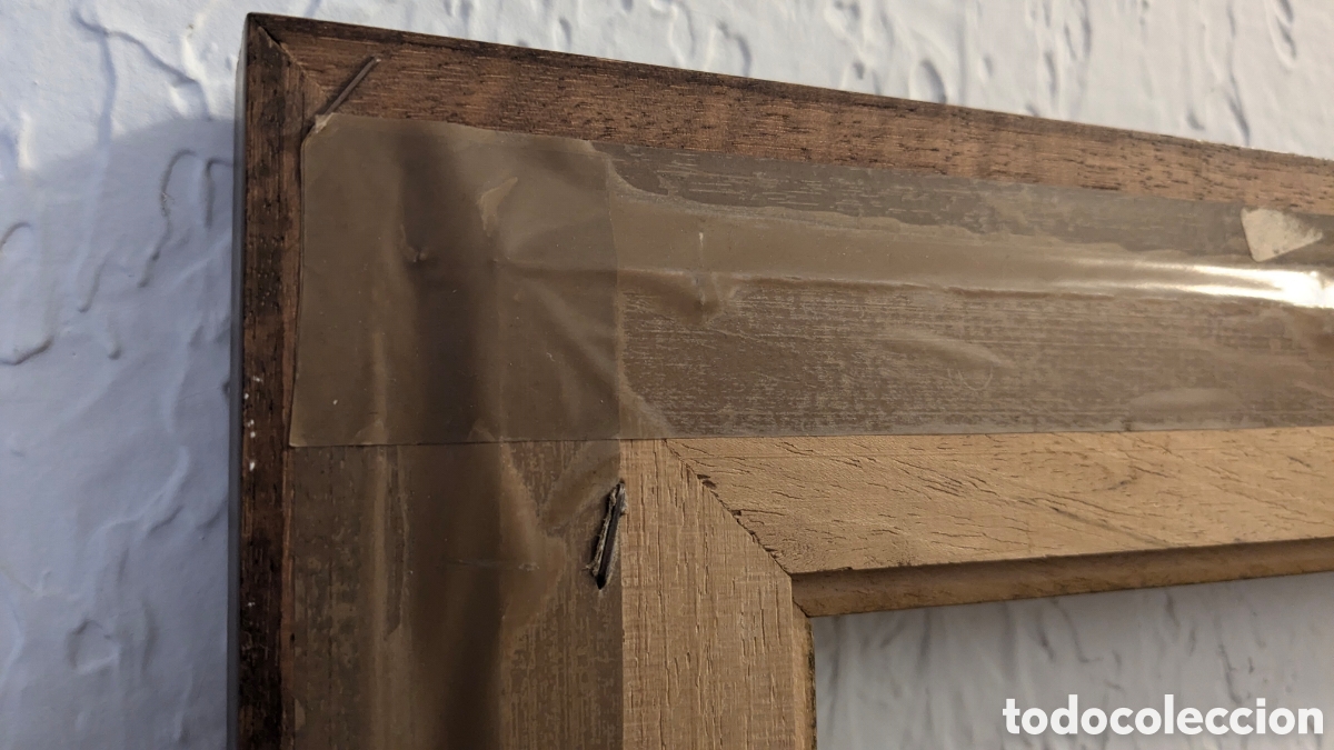 Antig&uuml;edades: Marco antiguo de madera - Foto 8