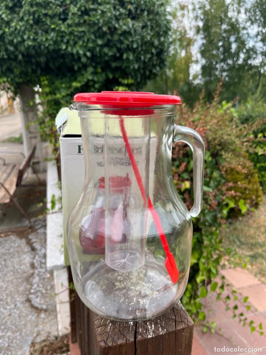 Antig&uuml;edades: La Casera, jarra cristal limonada - Foto 4