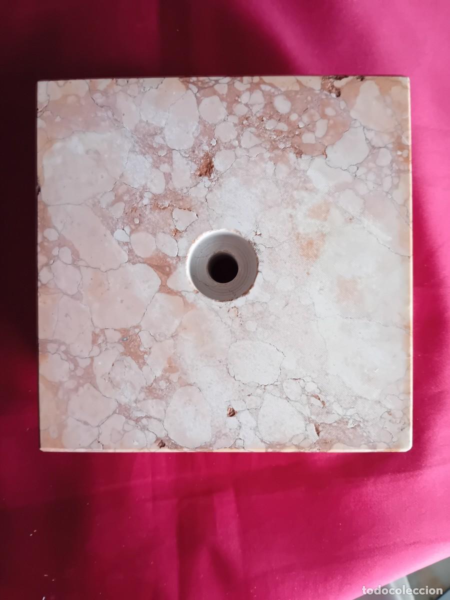 Antig&uuml;edades: Peana de m&aacute;rmol veteado - Foto 6