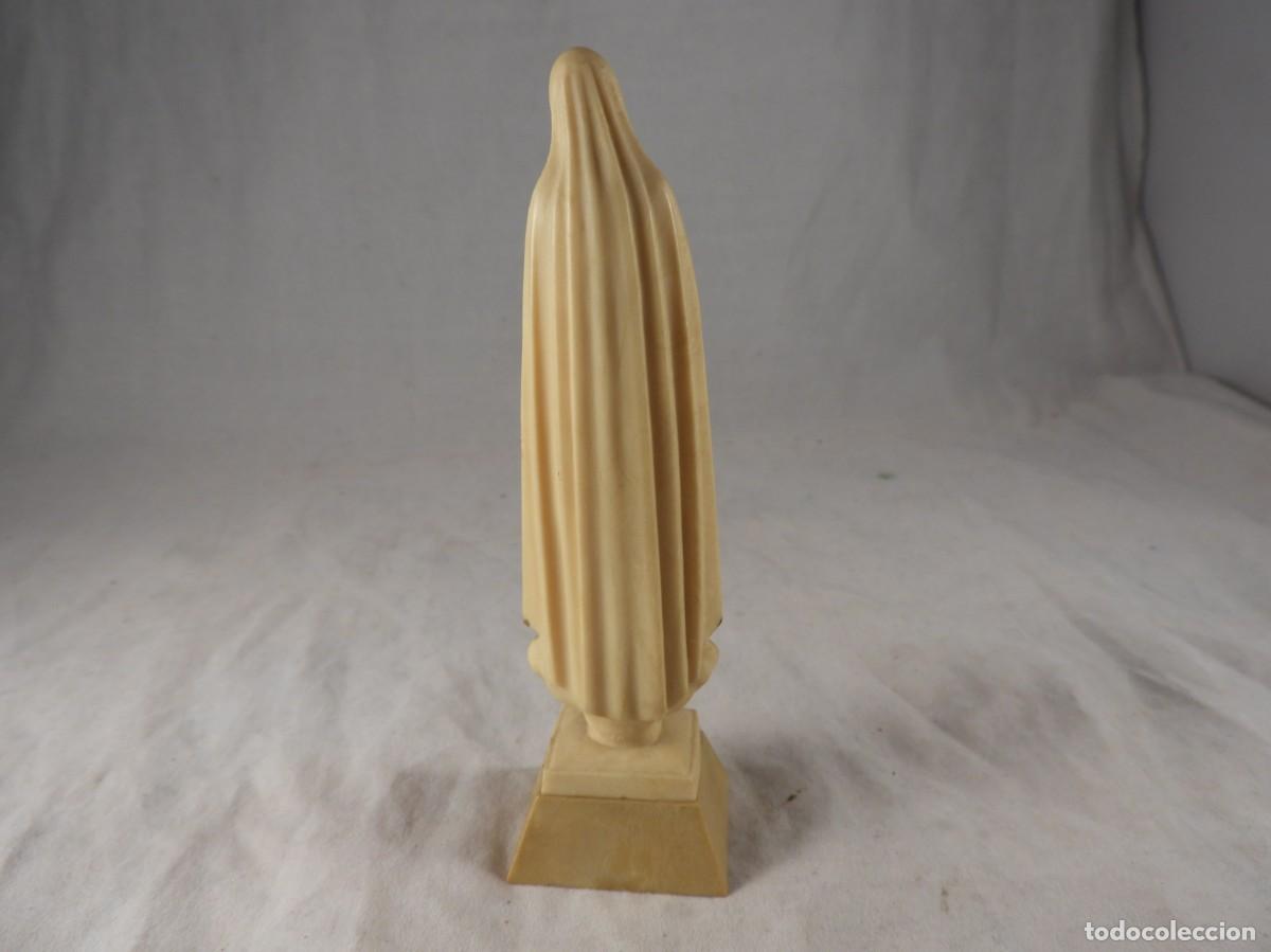 Antig&uuml;edades: VIRGEN DE FATIMA DE PLASTICO DURO - Foto 3
