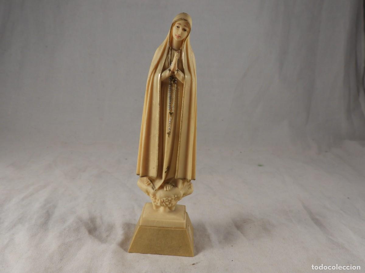 Antig&uuml;edades: VIRGEN DE FATIMA DE PLASTICO DURO - Foto 5