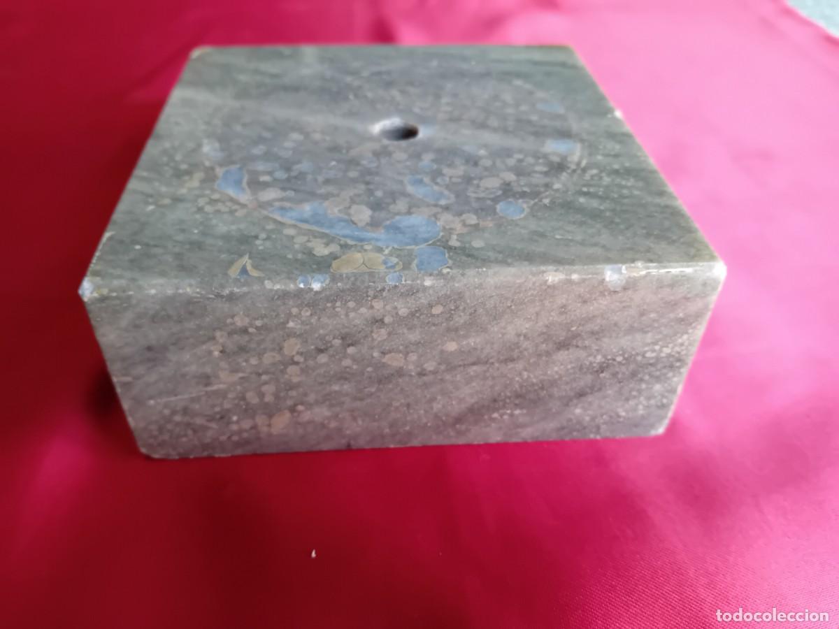 Antig&uuml;edades: Peana de m&aacute;rmol gris veteado - Foto 2