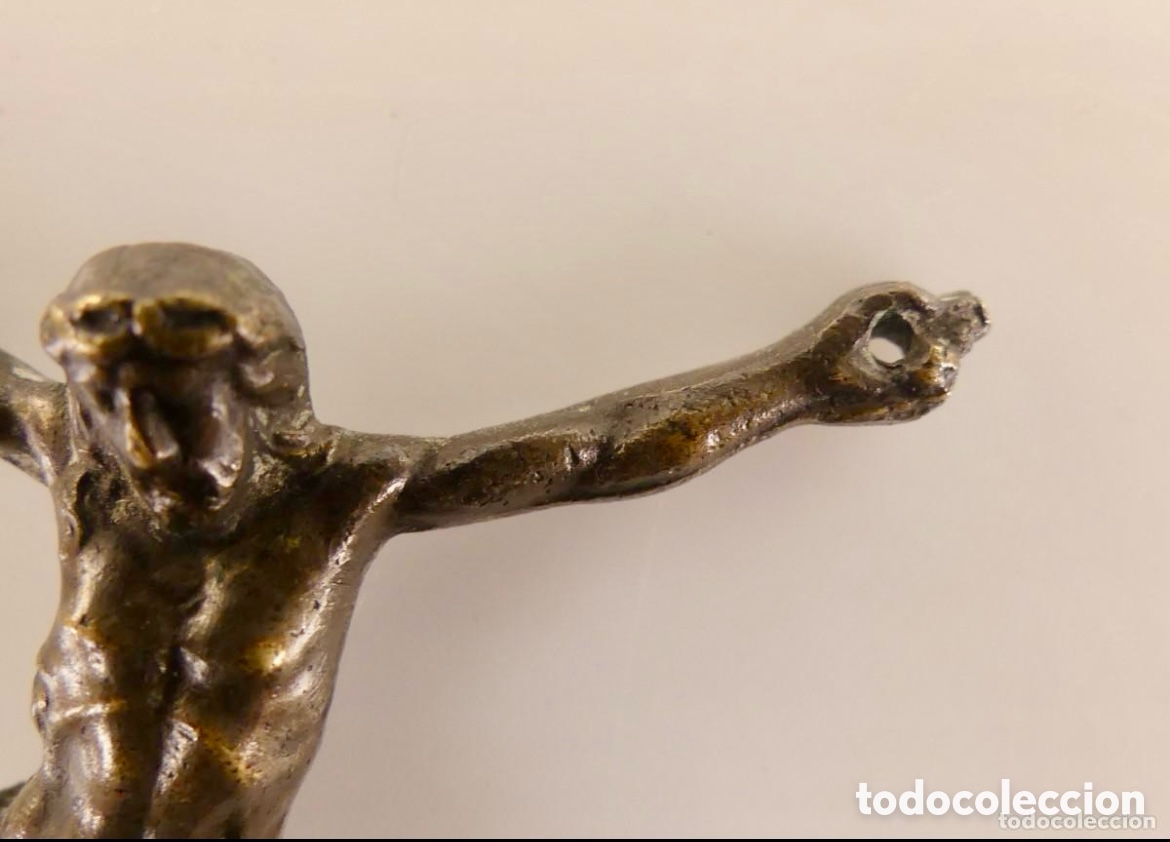 Antig&uuml;edades: CRISTO DE BRONCE ANTIGUO - Foto 2