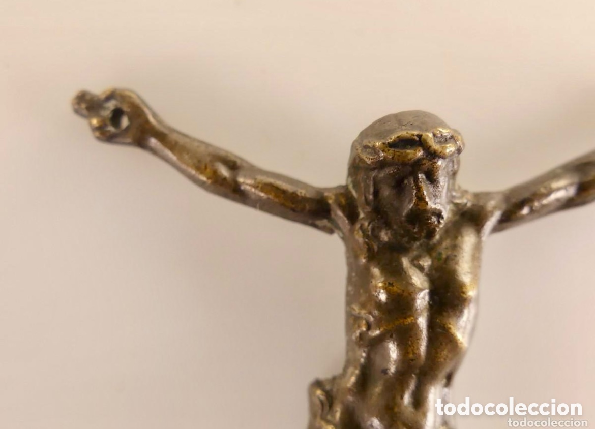 Antig&uuml;edades: CRISTO DE BRONCE ANTIGUO - Foto 3