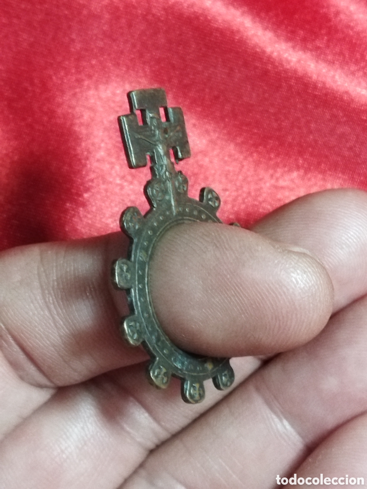 Antig&uuml;edades: Decenario antiguo de mano - Foto 3