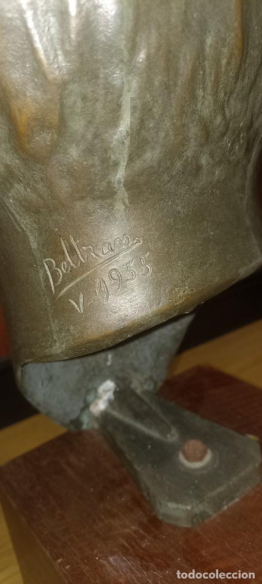 Antig&uuml;edades: Busto Jos&eacute; Antonio primo de rivera. - Foto 2