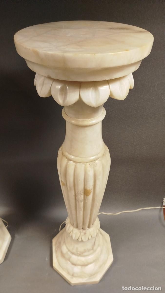 Antig&uuml;edades: COLUMNA DE ALABASTRO CON ILUMINACION INTERIOR - Foto 10