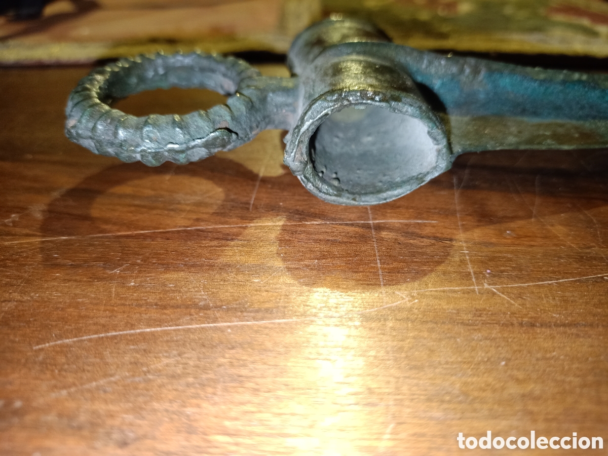 Antig&uuml;edades: Pieza de bronce antigua - Foto 4