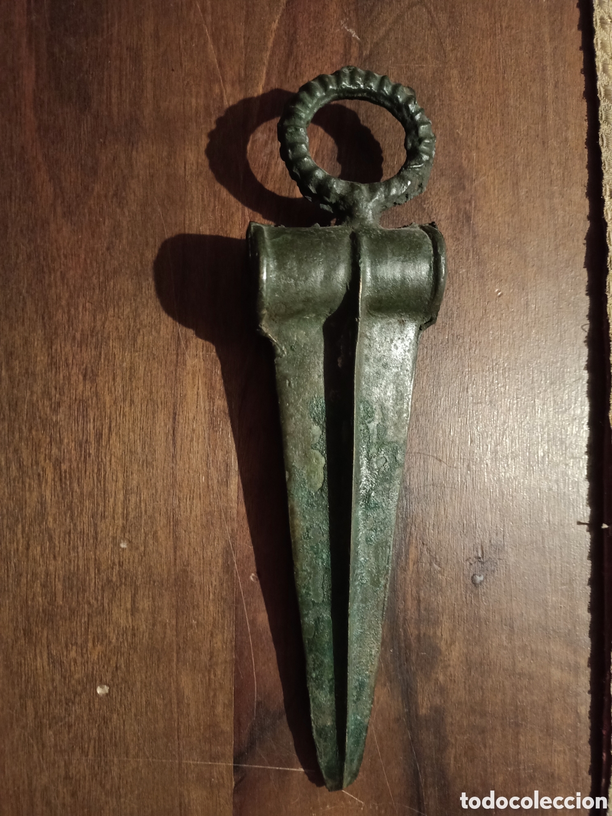 Antig&uuml;edades: Pieza de bronce antigua - Foto 1