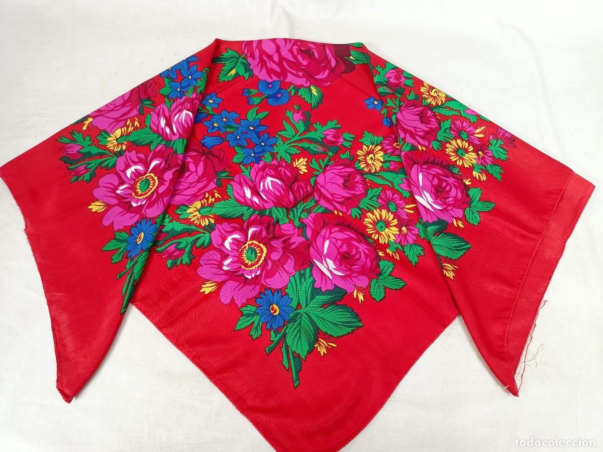 Antig&uuml;edades: Pa&ntilde;uelo rojo estampado - Foto 1
