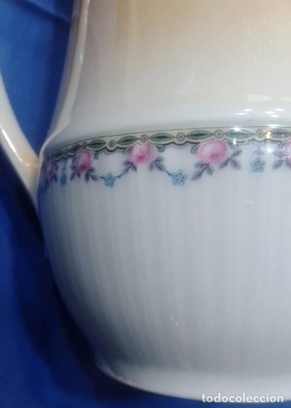 Antig&uuml;edades: cafetera y azucarero porcelana - Foto 2