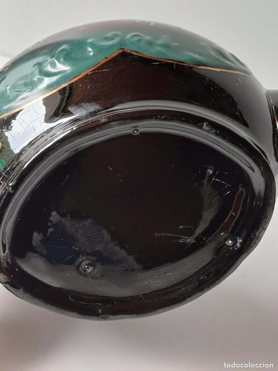 Antig&uuml;edades: BRISTOL CAFETERA INGLESA Ceramica NEGRA - Foto 6