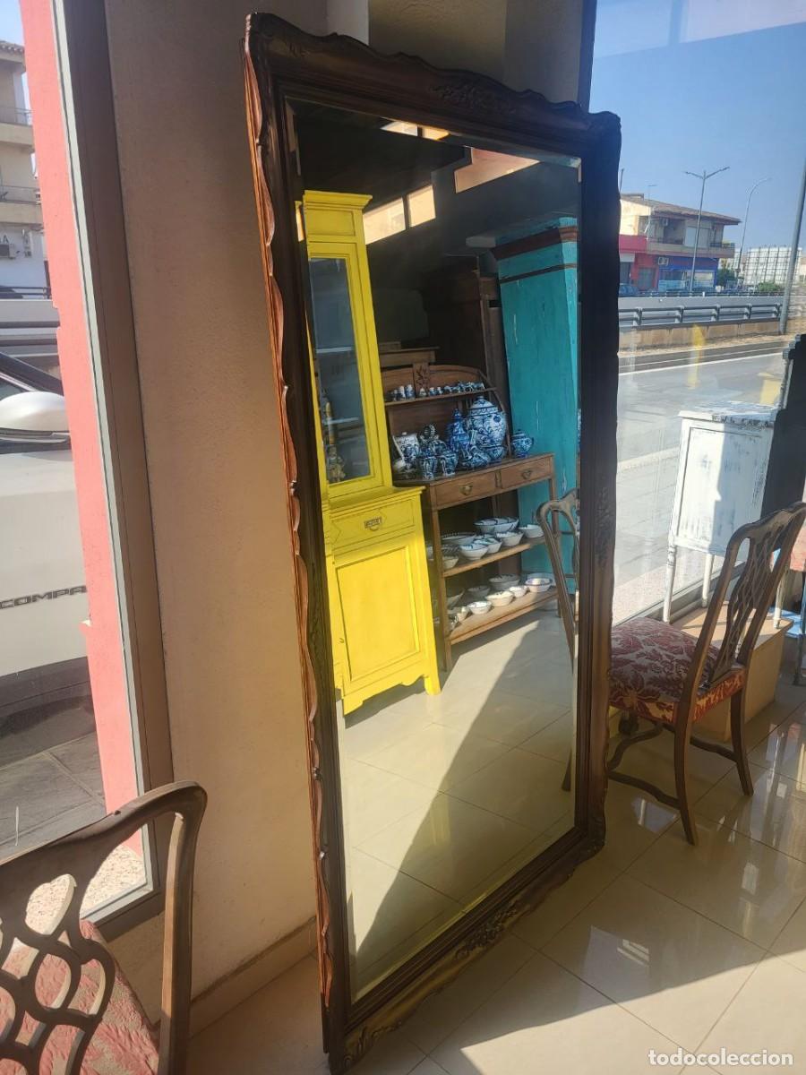 Antig&uuml;edades: Gran espejo antiguo de estilo franc&eacute;s - Foto 2