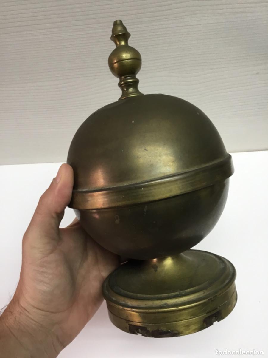 Antig&uuml;edades: Antiguo recipiente bronce - Foto 2
